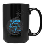 F-Bomb Mom In Blue Black Coffee Mug, Gift Coffee Mug