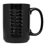 F1 Decades Black Essential Black Coffee Mug, Gift Coffee Mug