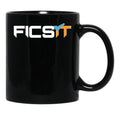 FICSIT Satisfactory Logo Classic Black Coffee Mug, Gift Coffee Mug - Black