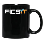 FICSIT Satisfactory Logo Classic Black Coffee Mug, Gift Coffee Mug - Black
