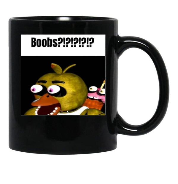 FNAF Bonnie Balls Black Coffee Mug, Gift Coffee Mug - Black