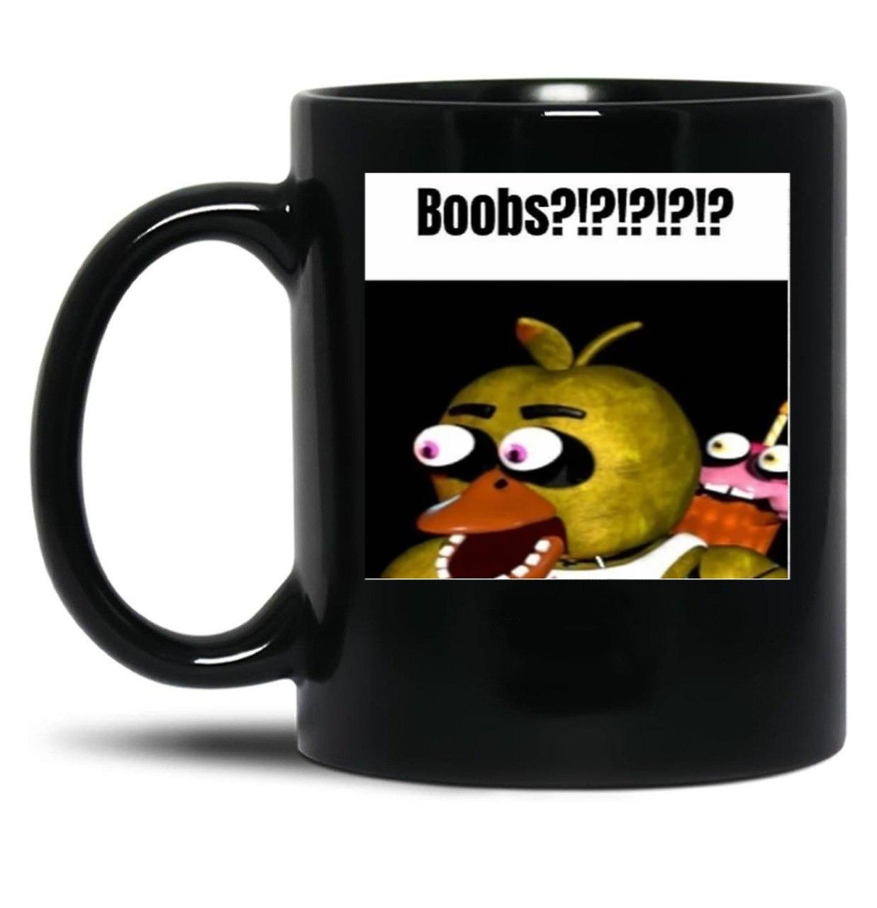 FNAF Bonnie Balls Black Coffee Mug, Gift Coffee Mug