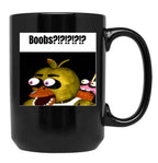 FNAF Bonnie Balls Black Coffee Mug, Gift Coffee Mug