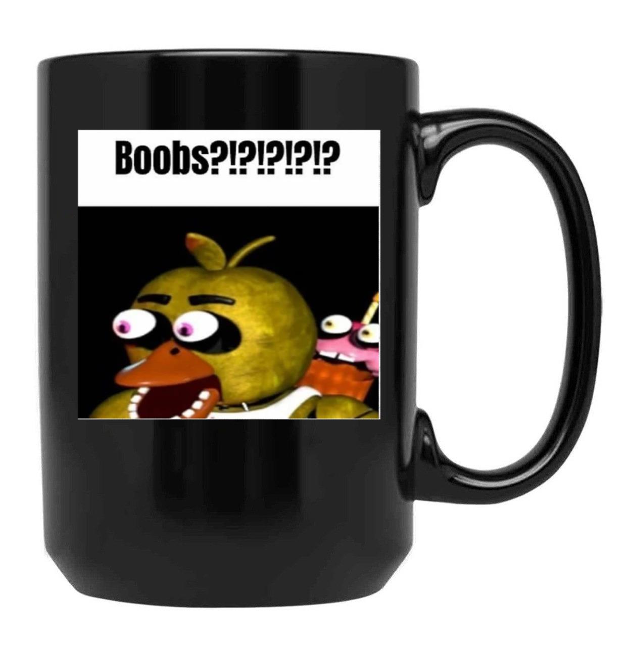 FNAF Bonnie Balls Black Coffee Mug, Gift Coffee Mug