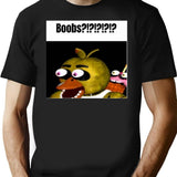 FNAF Bonnie Balls Premium Heavyweight Cotton T-Shirt - Black
