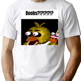 FNAF Bonnie Balls Premium Heavyweight Cotton T-Shirt - White