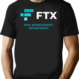 FTX Risk Management Department Fun Idea Premium Heavyweight Cotton T-Shirt - Black