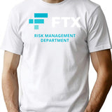 FTX Risk Management Department Fun Idea Premium Heavyweight Cotton T-Shirt - White