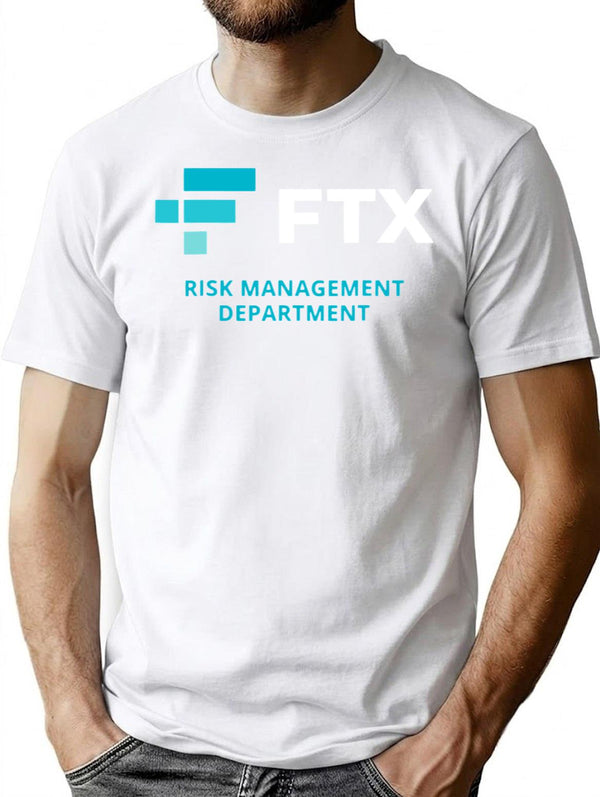 FTX Risk Management Department Fun Idea Premium Heavyweight Cotton T-Shirt - White