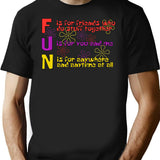 FUN Song (Spongebob Version) Premium Heavyweight Cotton T-Shirt - Black