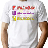 FUN Song (Spongebob Version) Premium Heavyweight Cotton T-Shirt - White
