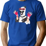 Fabulous Clown T-Shirt for Men & Women, T-Shirts Graphic Tee - Blue