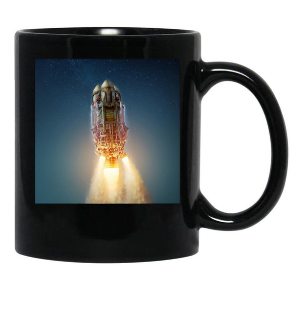 Factorio Black Coffee Mug, Gift Coffee Mug - Black