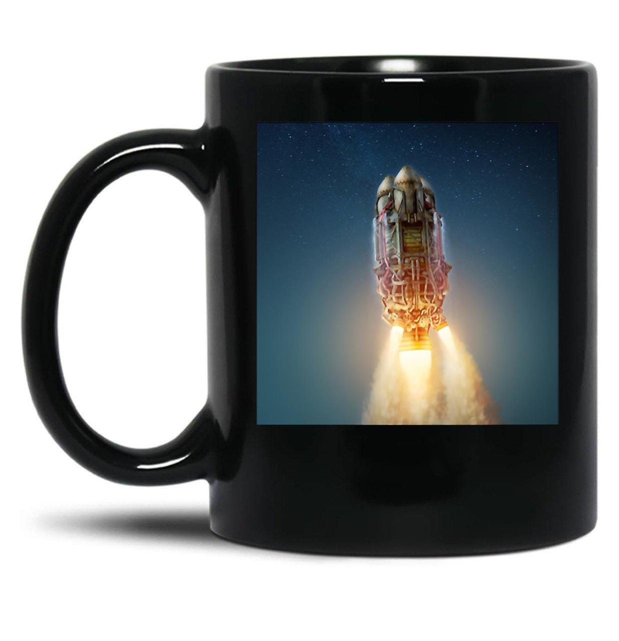 Factorio Black Coffee Mug, Gift Coffee Mug