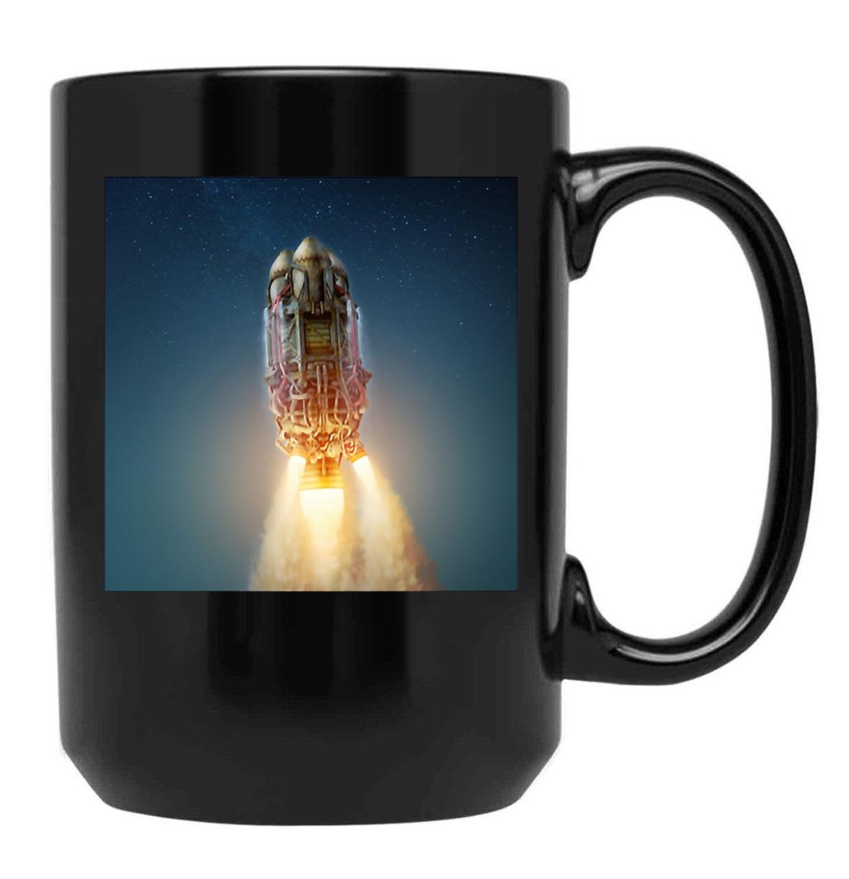 Factorio Black Coffee Mug, Gift Coffee Mug