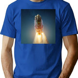 Factorio Premium Heavyweight Cotton T-Shirt - Blue