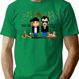 Fairytale Of New York T-Shirt for Men & Women, T-Shirts Graphic Tee - Green