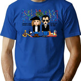 Fairytale Of New York T-Shirt for Men & Women, T-Shirts Graphic Tee - Blue