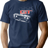 Falcon Xbgt T-Shirt for Men & Women, T-Shirts Graphic Tee - Navy