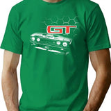 Falcon Xbgt T-Shirt for Men & Women, T-Shirts Graphic Tee - Green