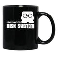 Famicom Disk Black Coffee Mug, Gift Coffee Mug - Black