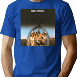 Family Dancing T-Shirt for Men & Women, T-Shirts Graphic Tee - Blue
