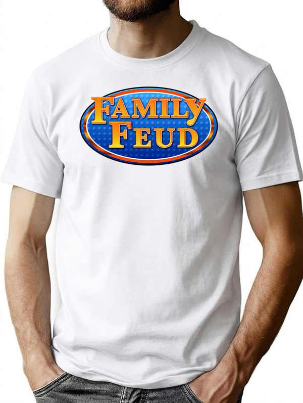 Family Feud Premium Heavyweight Cotton T-Shirt - White