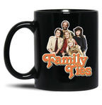 Family Ties Essential Black Coffee Mug, Gift Coffee Mug