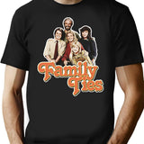 Family Ties Essential  Premium Heavyweight Cotton T-Shirt - Black
