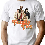 Family Ties Essential  Premium Heavyweight Cotton T-Shirt - White