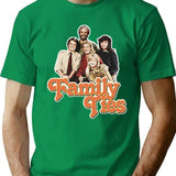 Family Ties Essential  Premium Heavyweight Cotton T-Shirt - Green