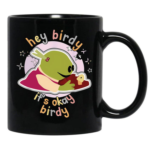 Fan Nanalan Hey Birdy It'S Okay Birdy - Wonderful Girl T-Shirt Black Coffee Mug, Gift Coffee Mug - Black