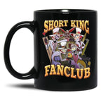 Fanclub Lucifer Short King Hazbin Hotel Characters Black Coffee Mug, Gift Coffee Mug