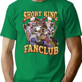 Fanclub Lucifer Short King Shirt Hazbin Hotel Characters Tshirt	Hazbin Hotel C Premium Heavyweight Cotton T-Shirt - Green