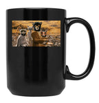 Fantastic Mr Fox Black Coffee Mug, Gift Coffee Mug