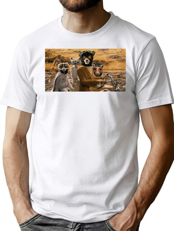 Fantastic Mr Fox Premium Heavyweight Cotton T-Shirt - White
