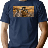 Fantastic Mr Fox Premium Heavyweight Cotton T-Shirt - Navy