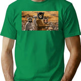 Fantastic Mr Fox Premium Heavyweight Cotton T-Shirt - Green
