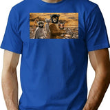 Fantastic Mr Fox Premium Heavyweight Cotton T-Shirt - Blue