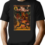 Fantasy Epic Comic Book Cover Fan Art T-Shirt for Men & Women, T-Shirts Graphic Tee - Black