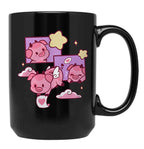 Fat Nugget Valentine - Hazbin Hotel Essential Black Coffee Mug, Gift Coffee Mug