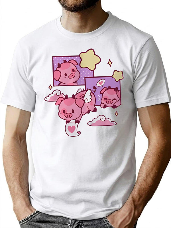 Fat Nugget Valentine - Hazbin Hotel Essential Premium Heavyweight Cotton T-Shirt - White
