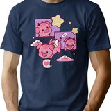 Fat Nugget Valentine - Hazbin Hotel Essential Premium Heavyweight Cotton T-Shirt - Navy