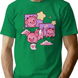 Fat Nugget Valentine - Hazbin Hotel Essential Premium Heavyweight Cotton T-Shirt - Green