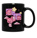Fat Nugget Valentine - Hazbin Hotel Black Coffee Mug, Gift Coffee Mug - Black