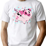 Fat Nuggets - Hazbin Hotel Premium Heavyweight Cotton T-Shirt - White