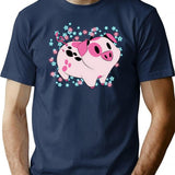 Fat Nuggets - Hazbin Hotel Premium Heavyweight Cotton T-Shirt - Navy