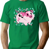 Fat Nuggets - Hazbin Hotel Premium Heavyweight Cotton T-Shirt - Green