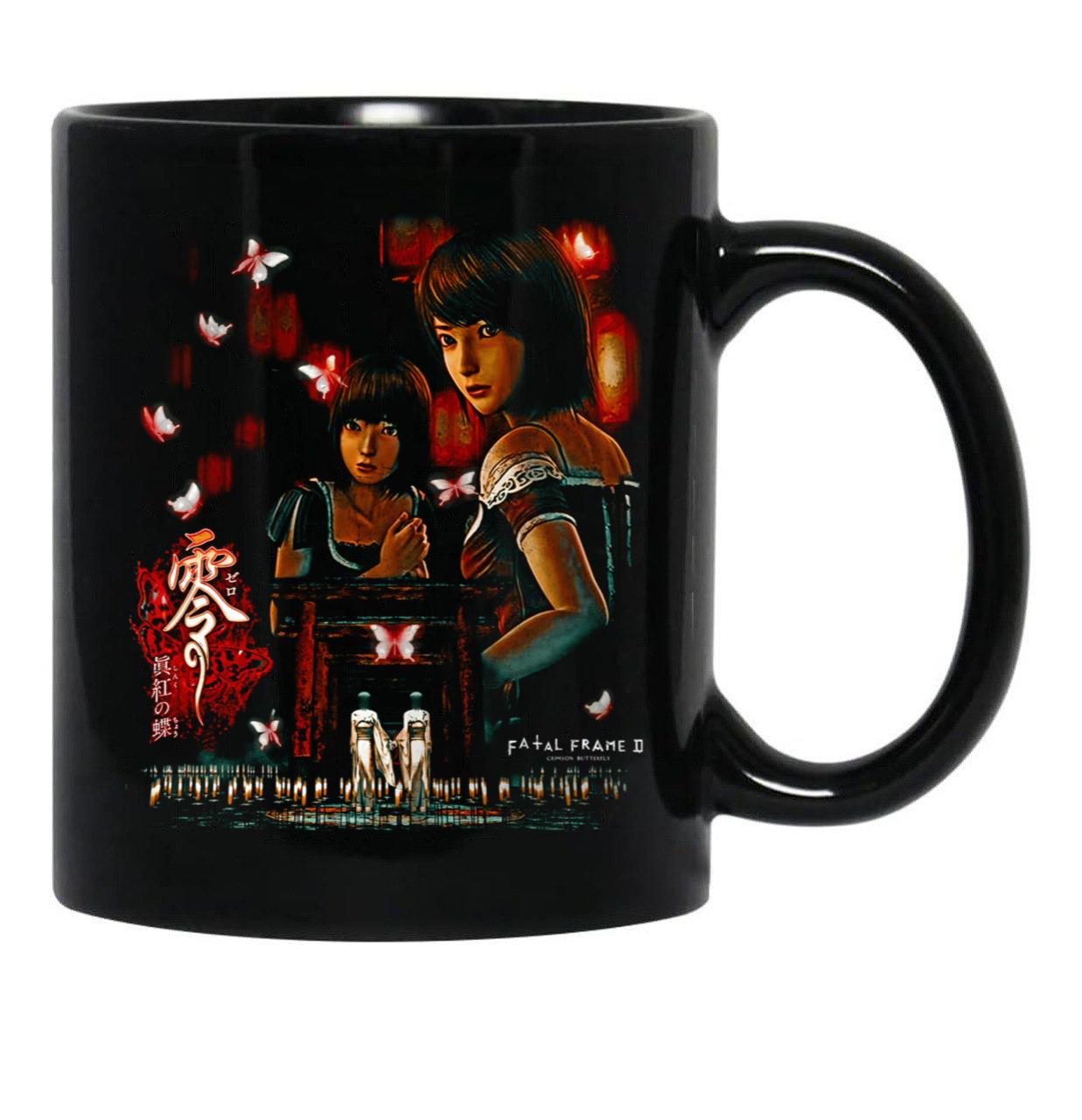 Fatal Frame 2 Black Coffee Mug, Gift Coffee Mug - Black