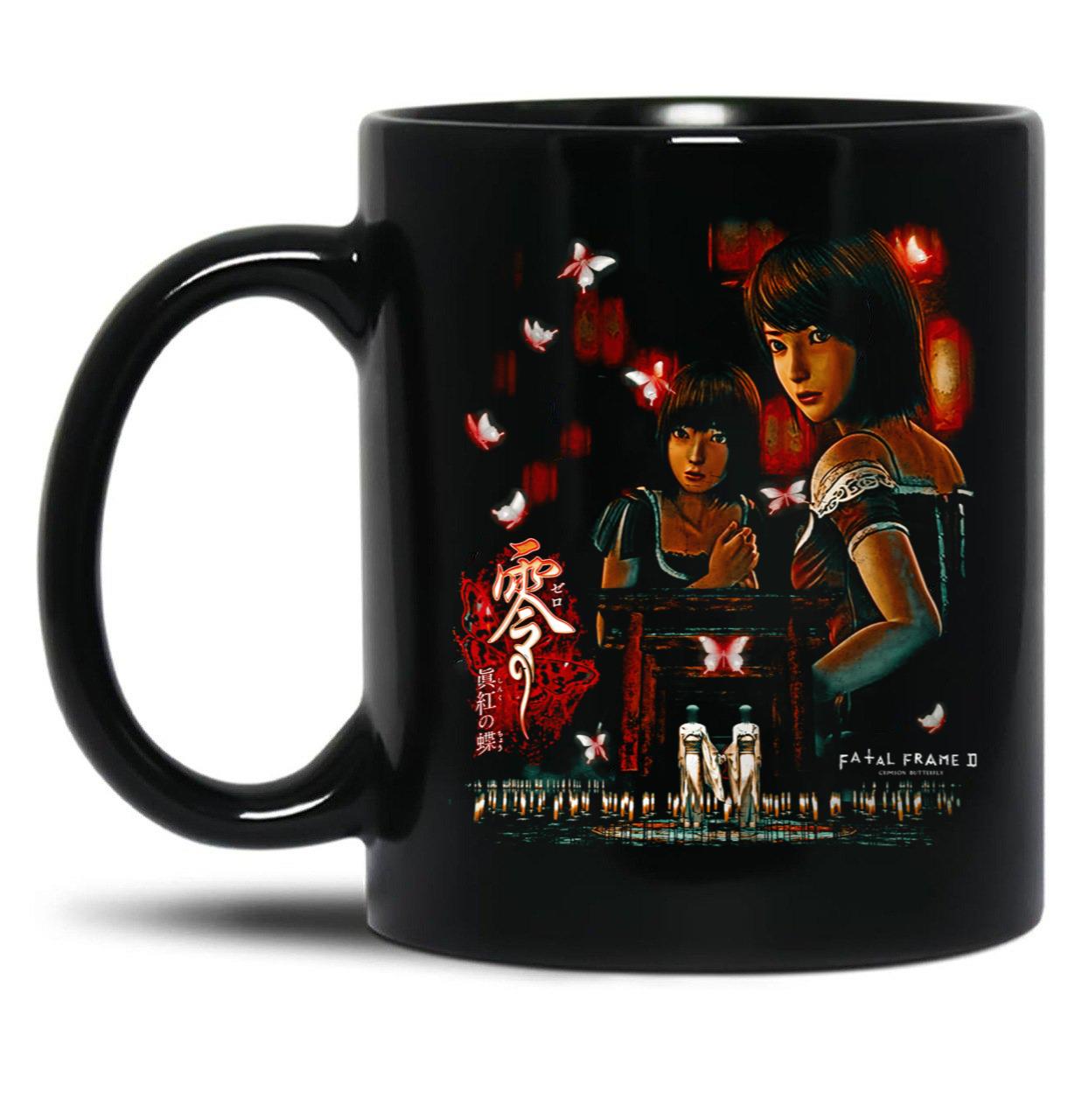 Fatal Frame 2 Black Coffee Mug, Gift Coffee Mug